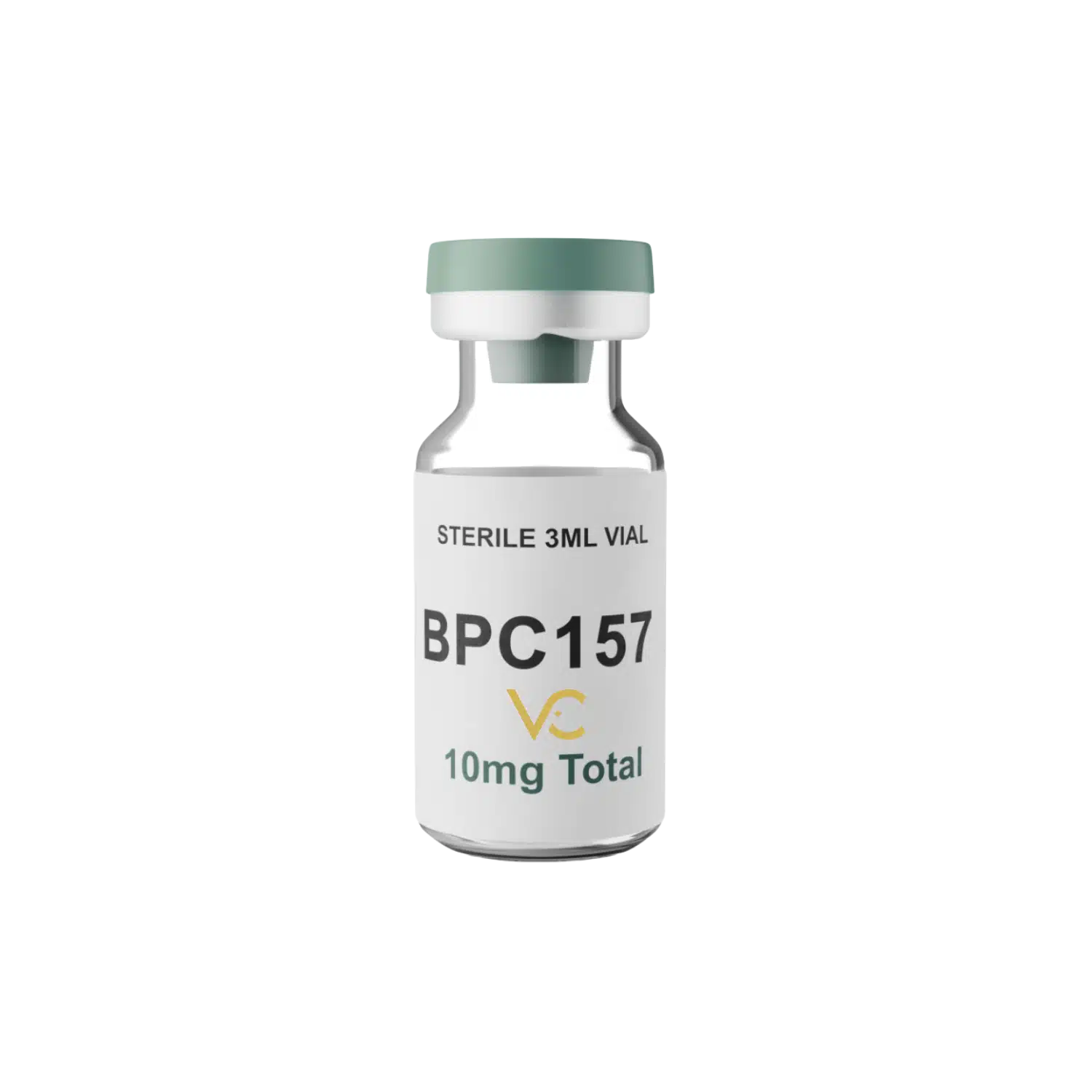 Vitality Collective BPC157 10mg vial for peptide therapy.