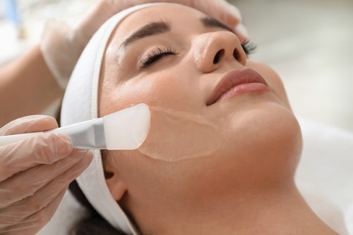 Facial treatment at Vitality Collective by Maureen McSwiggin.